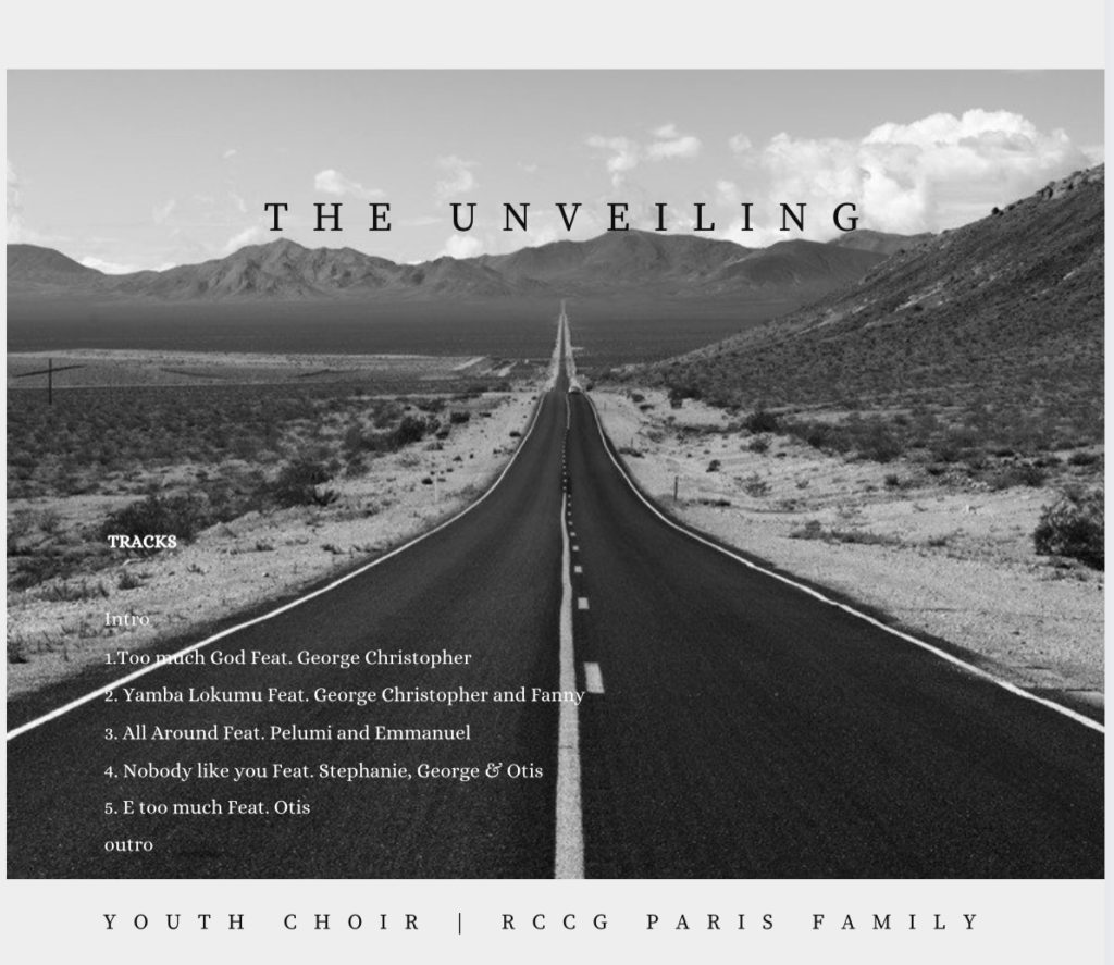 Youth Choir Of Rccg Paris Releases Debut Album “The Unveiling" &amp; A Video “Too Much God”