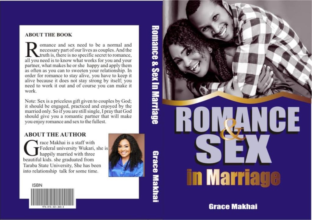 DOWNLOAD Book:  Grace Makhai releases Christian book titled "Romance Sex In Marriage"