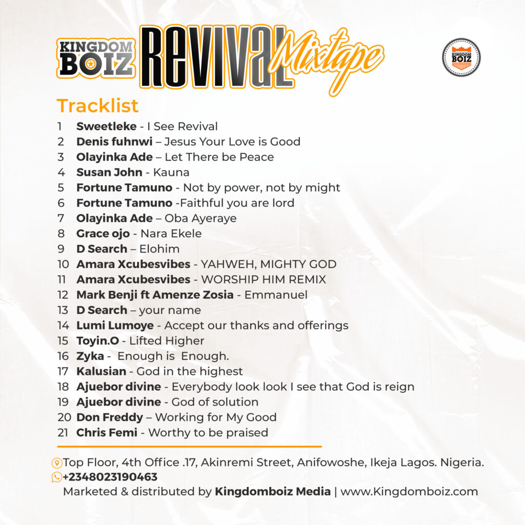 Kingdomboiz Releases Revival Mixtape