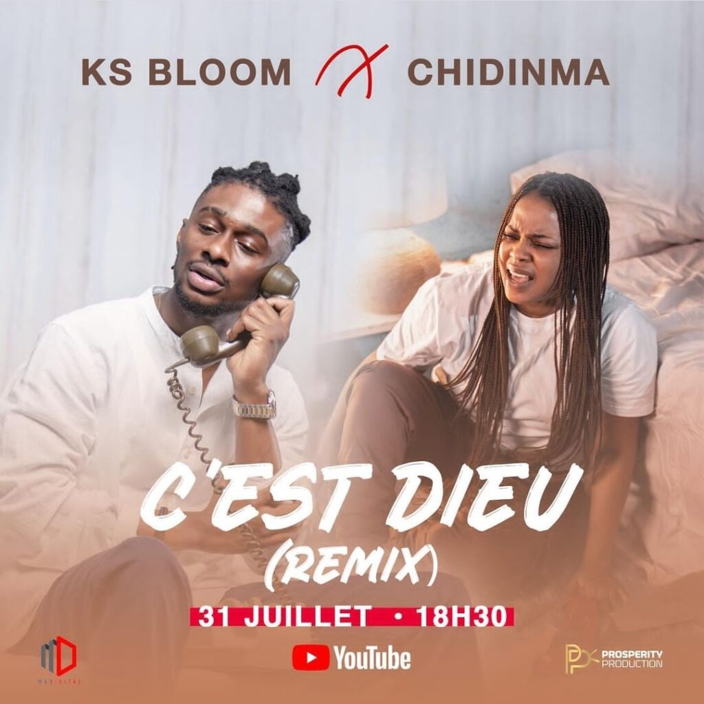 DOWNLOAD Video: Chidinma Joins Ivorian Gospel Act KS Bloom For Remix Of "C'EST DIEU"