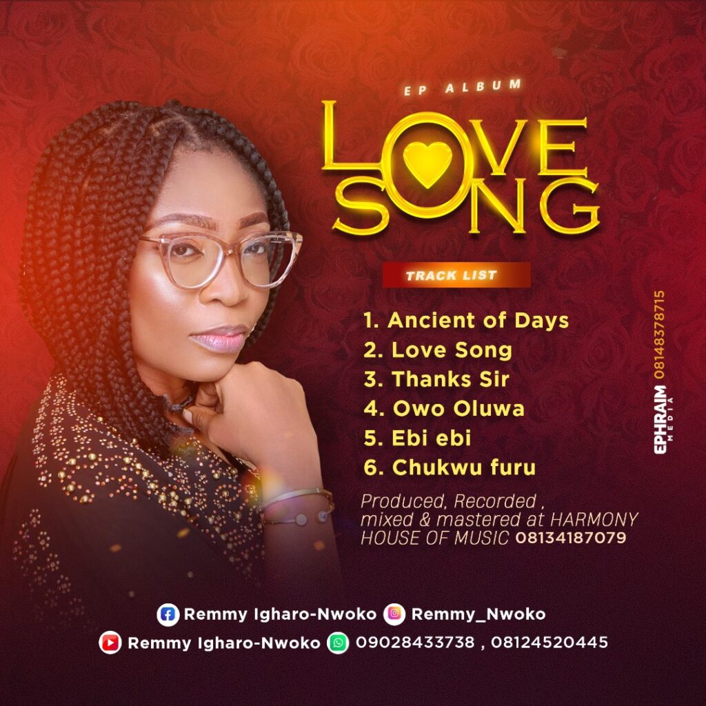 DOWNLOAD Album: Remmy Nwoko - Love Song
